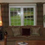 Drawing Room Curtains - Colefax and Fowler Plaid