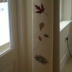 Appliqued Leaf Curtains 2